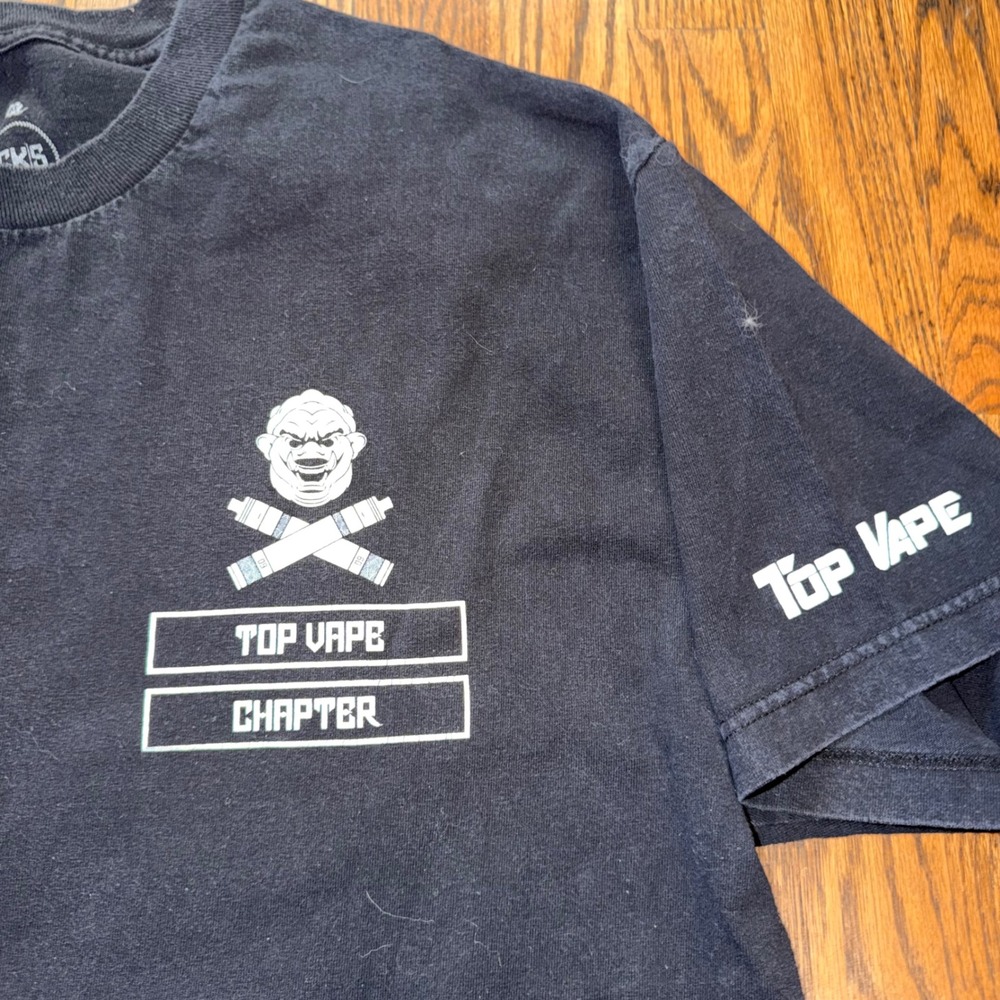CKS Original Social Club Top Vape Chapter Graphic T-Shirt XL Black - Picture 2 of 8
